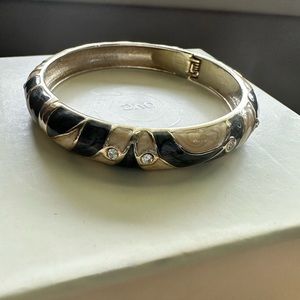 Set of 2 gold & gray bangles